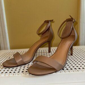 Kelly & Katie Strappy Nude Heels